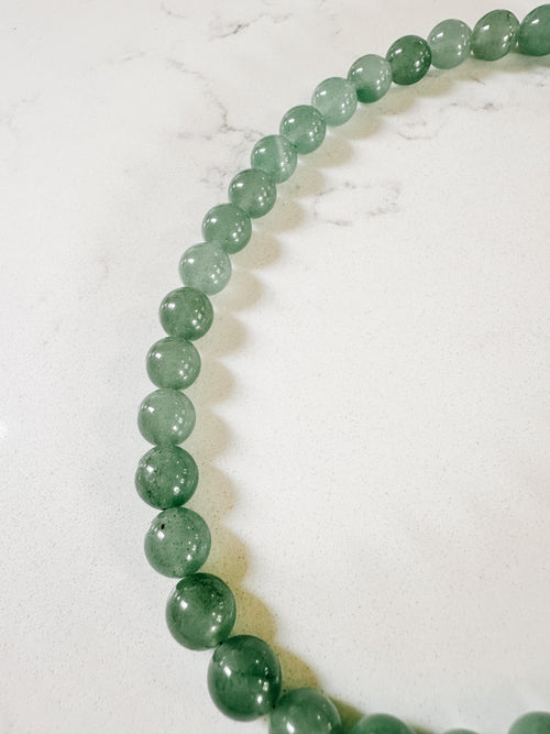Chunky Green Sea Necklace