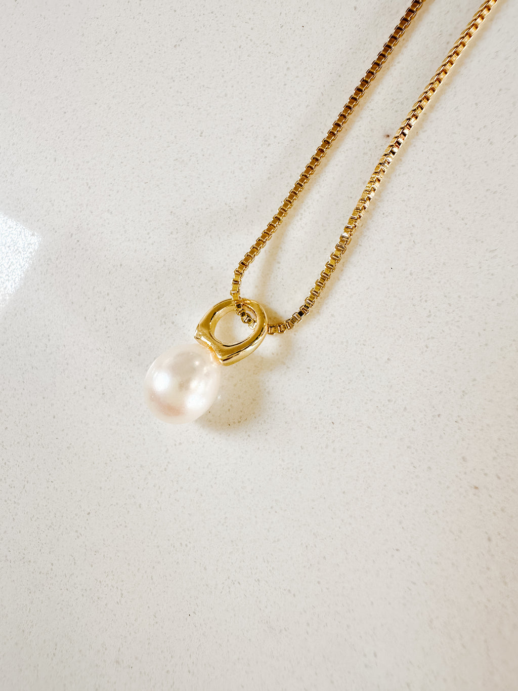 Pearl Drop Necklace