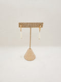 MOP Hoop Earring