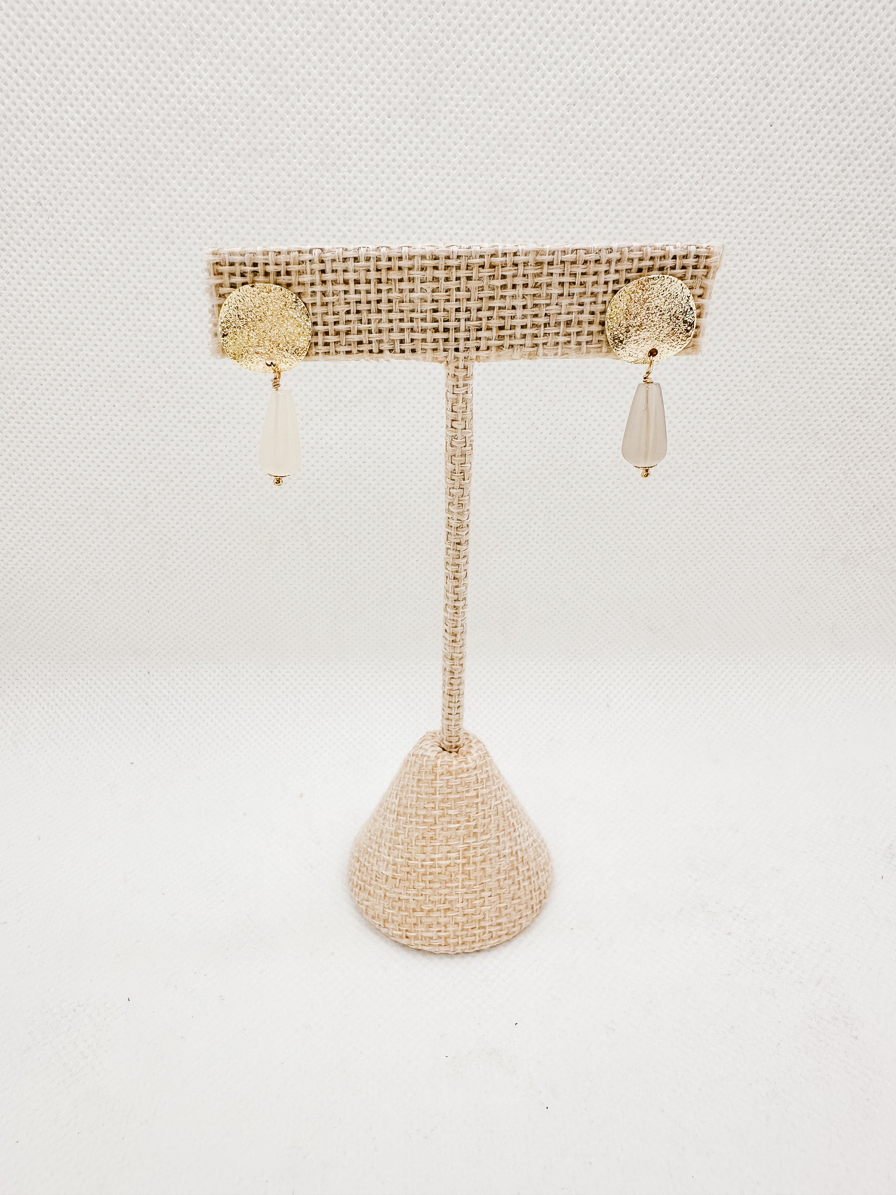 Grey Skies Earring