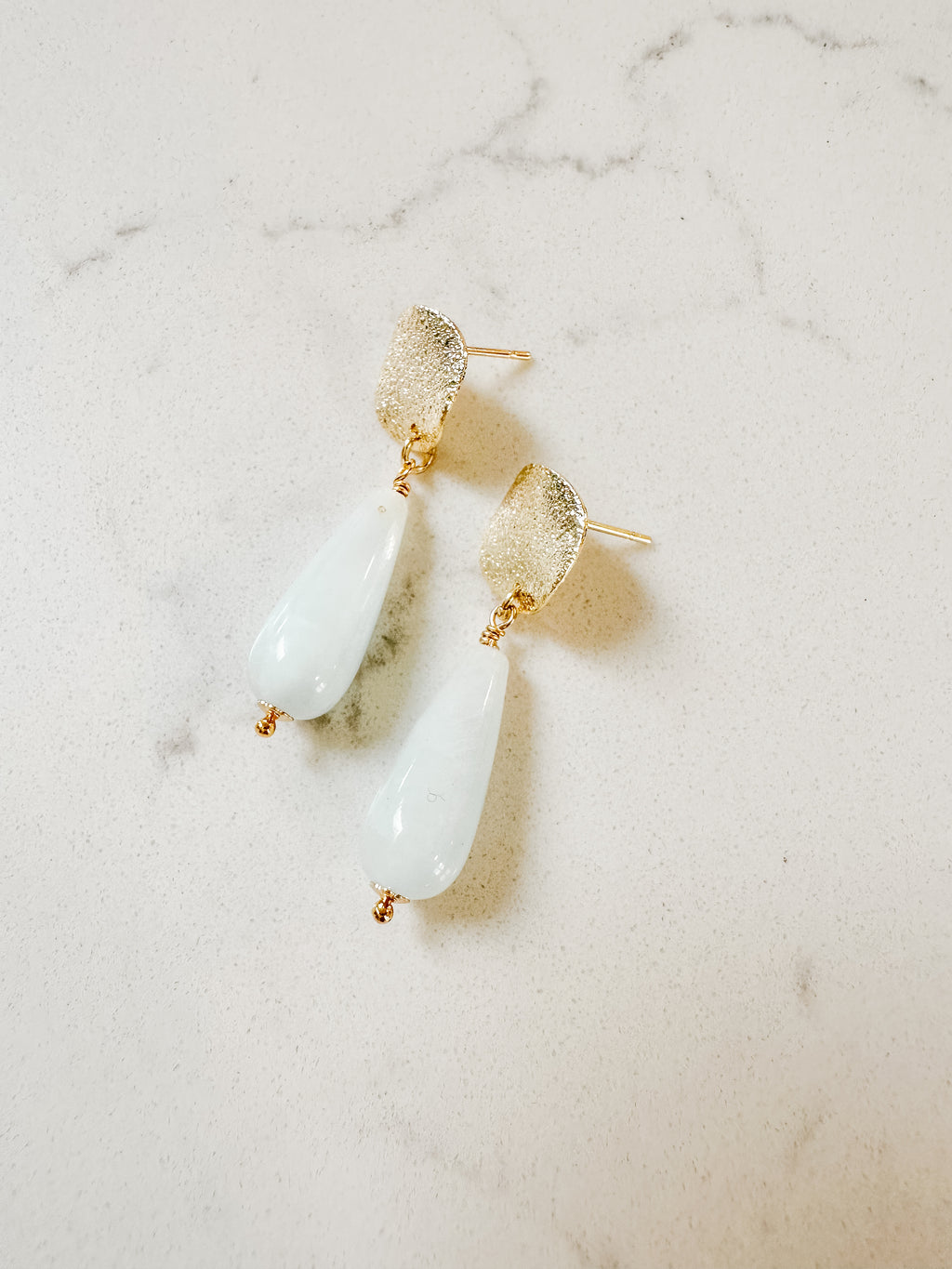 Blue Drop Earrings