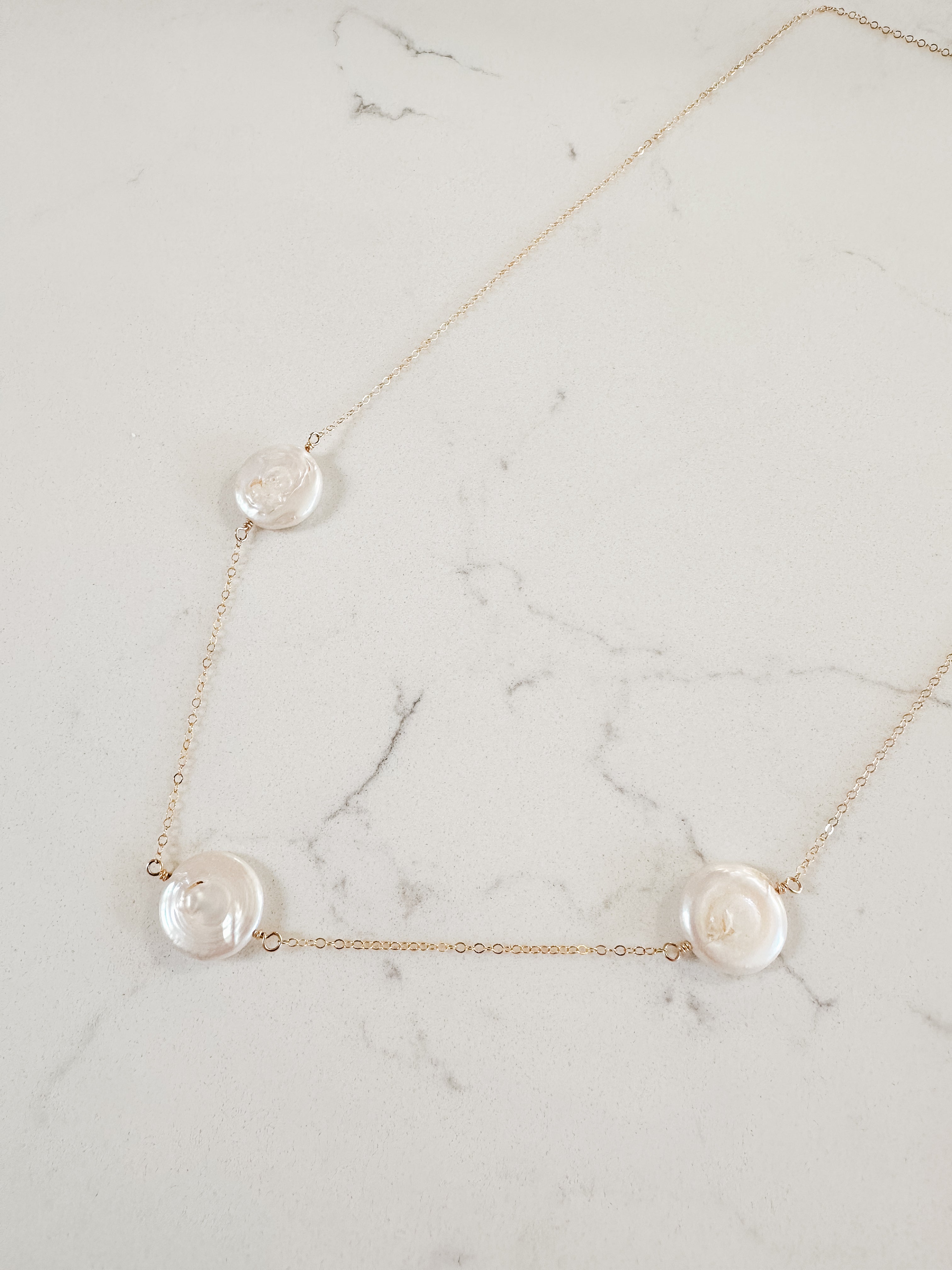 Coin Trio Necklace